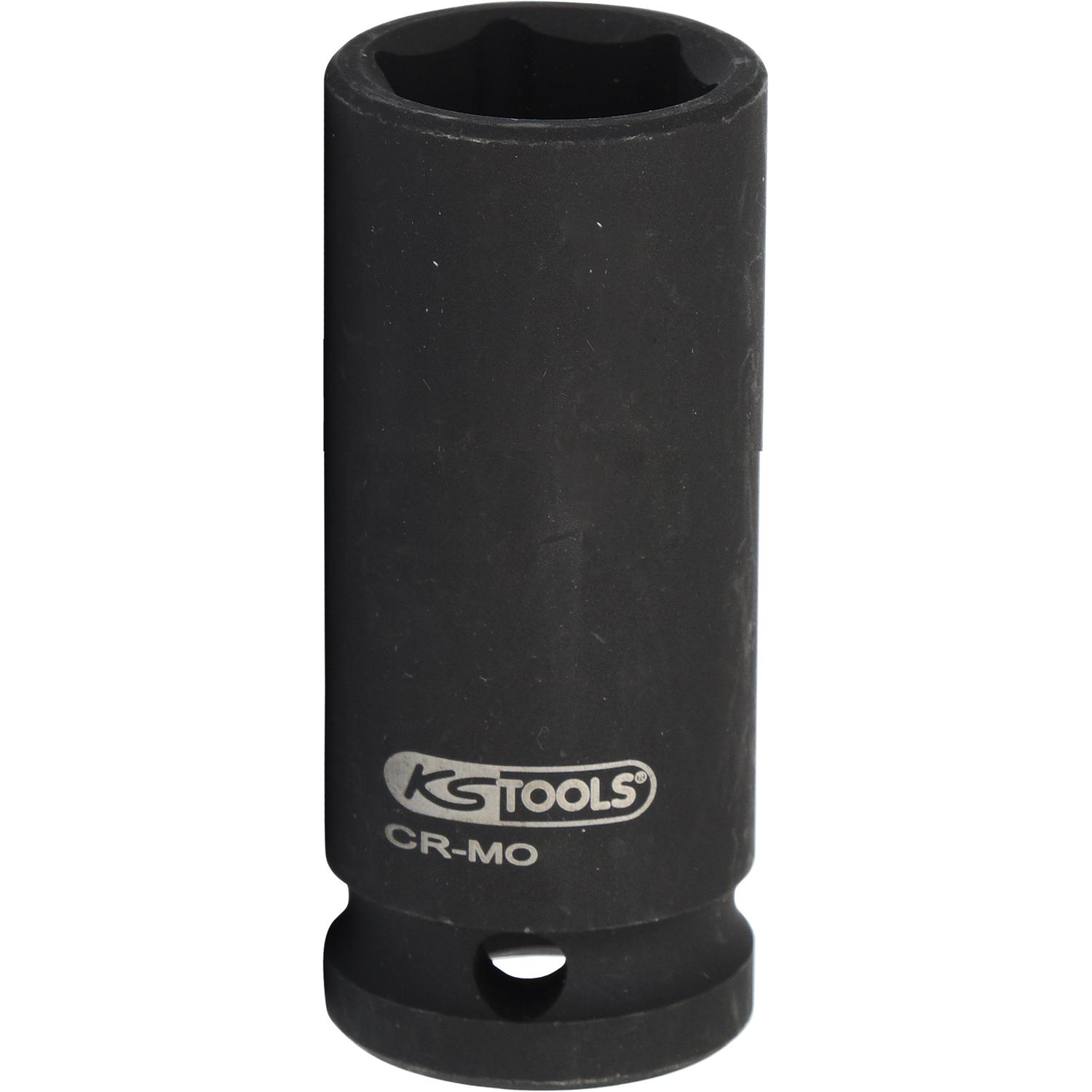 KS Tools 1.1/2" Sechskant-Kraft-Stecknuss, lang, 120mm-1 Foto Produkt Allgemein Steckschlüssel