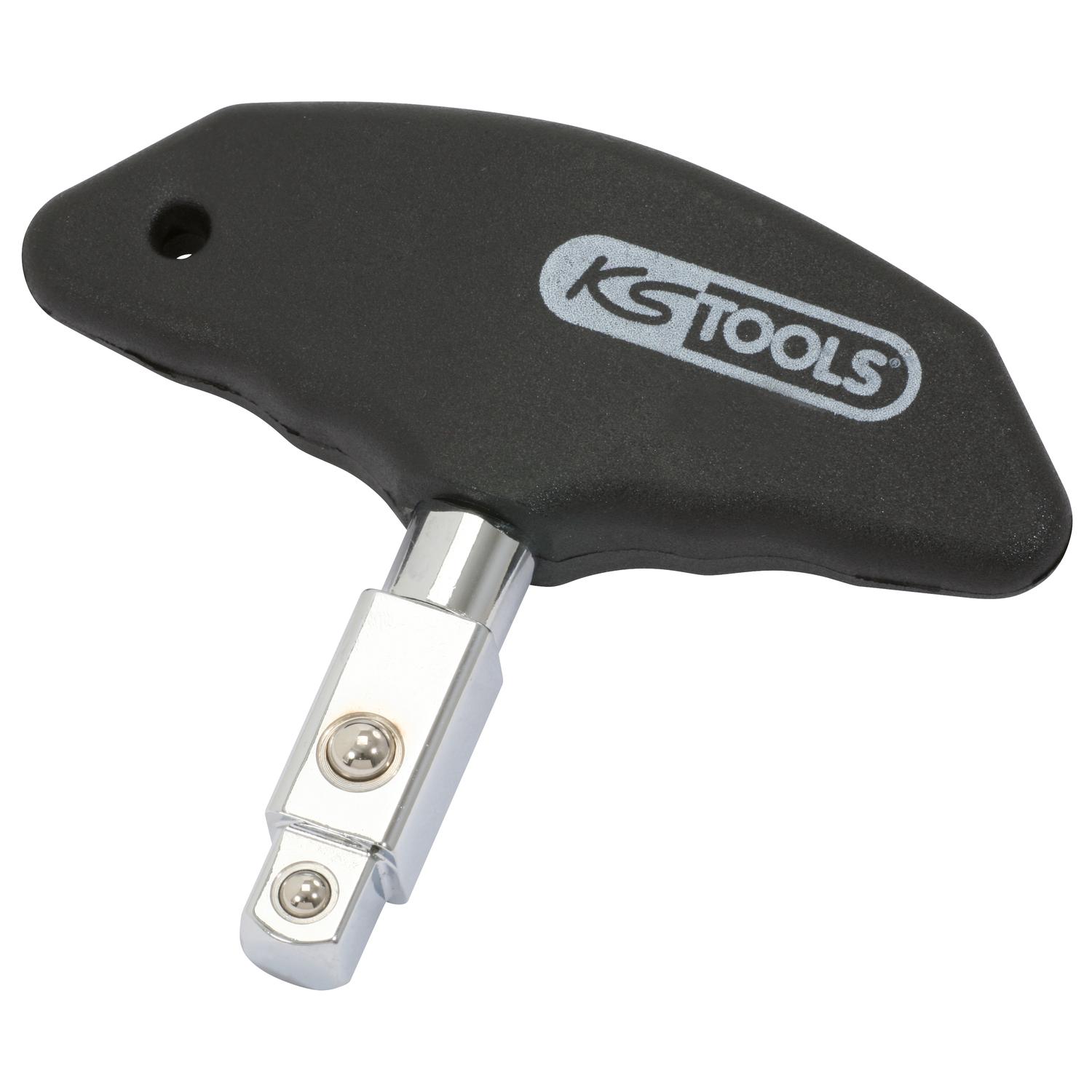 KS Tools 3/8"+1/2" T-Griff-Antriebsvierkant-1 Foto Produkt Allgemein Steckschlüssel