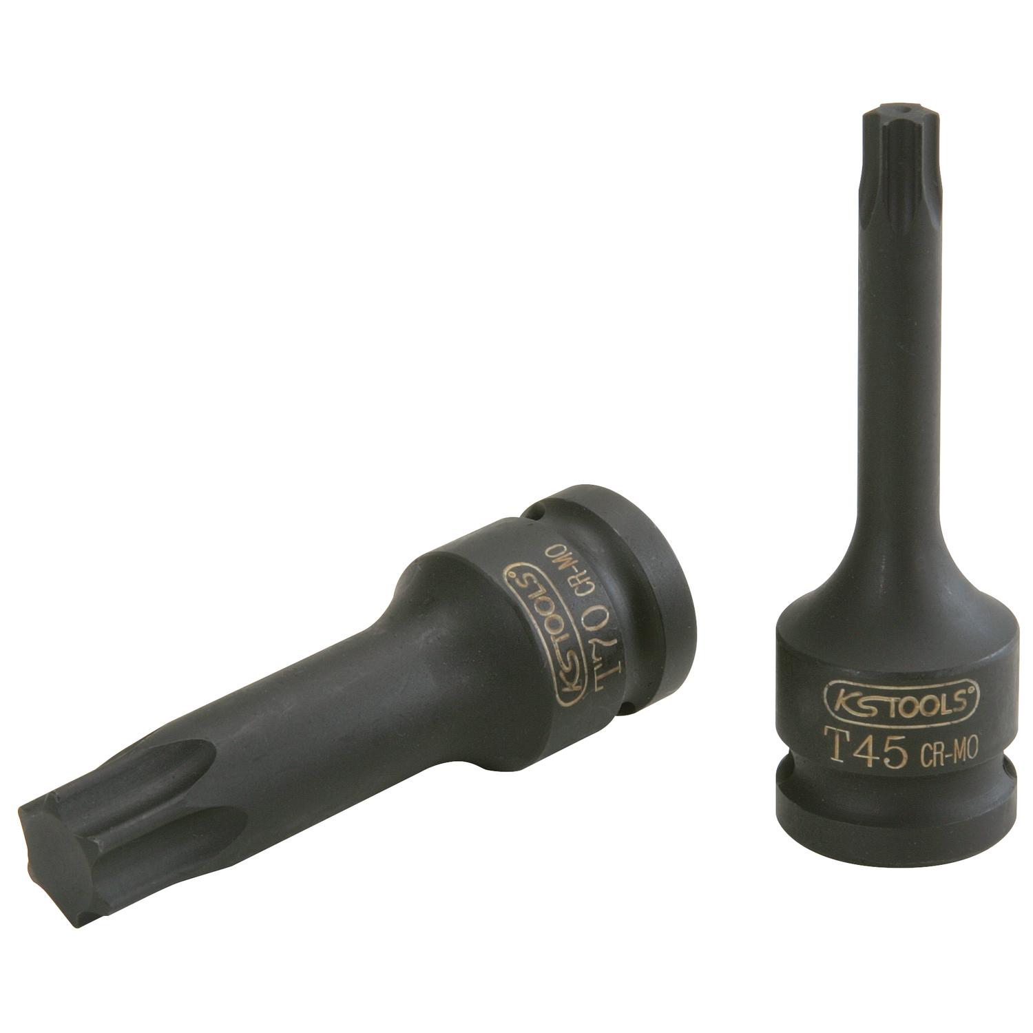 KS Tools 1/2" Kraft-Bit-Stecknuss Torx, lang, T25-1 Foto Produkt Allgemein Steckschlüssel