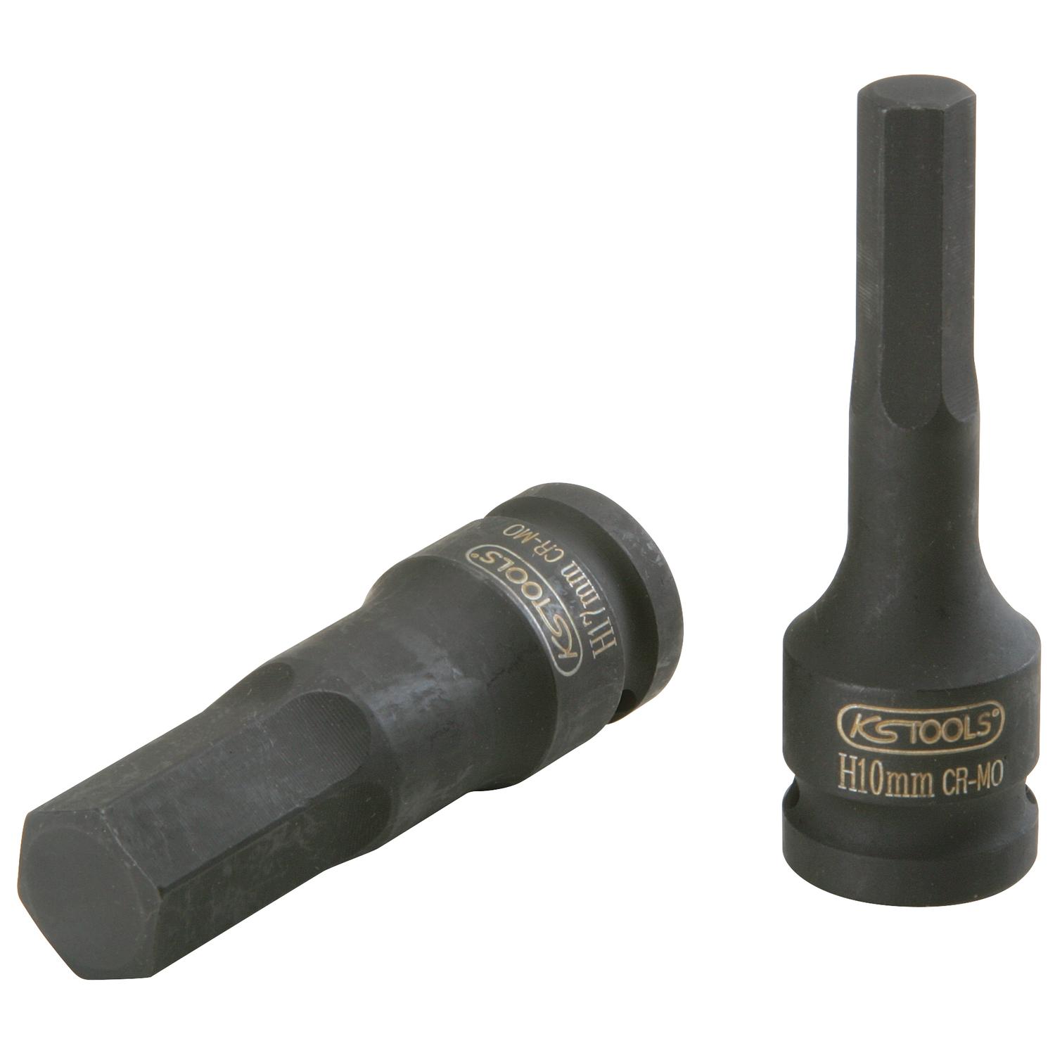 KS Tools 1/2" Kraft-Bit-Stecknuss Innensechskant, 19mm-1 Foto Produkt Allgemein Steckschlüssel