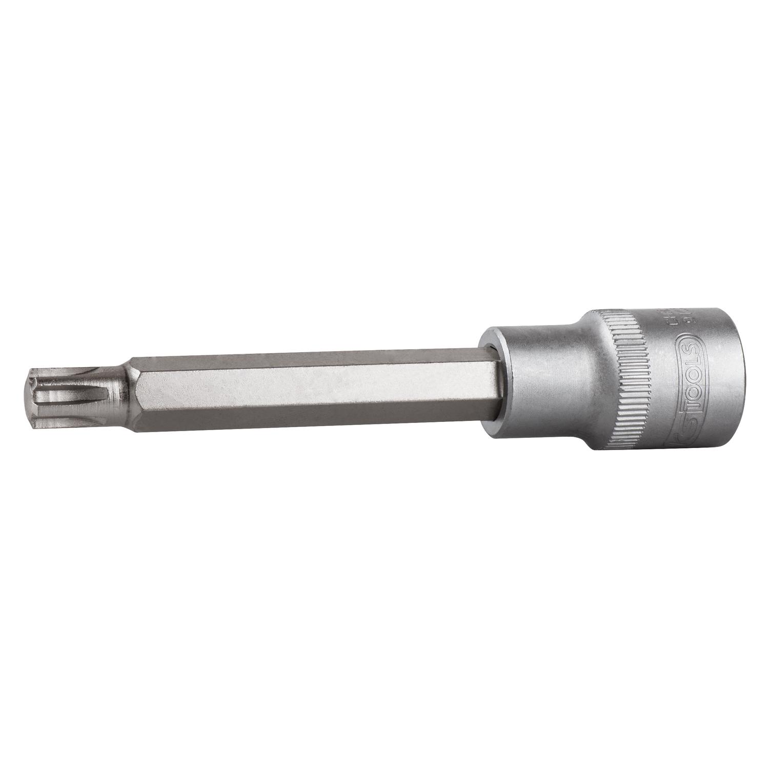 KS Tools 1/2" Bit-Stecknuss für RIBE-Schrauben, M10.1, 110 mm-1 Foto Produkt Allgemein Steckschlüssel