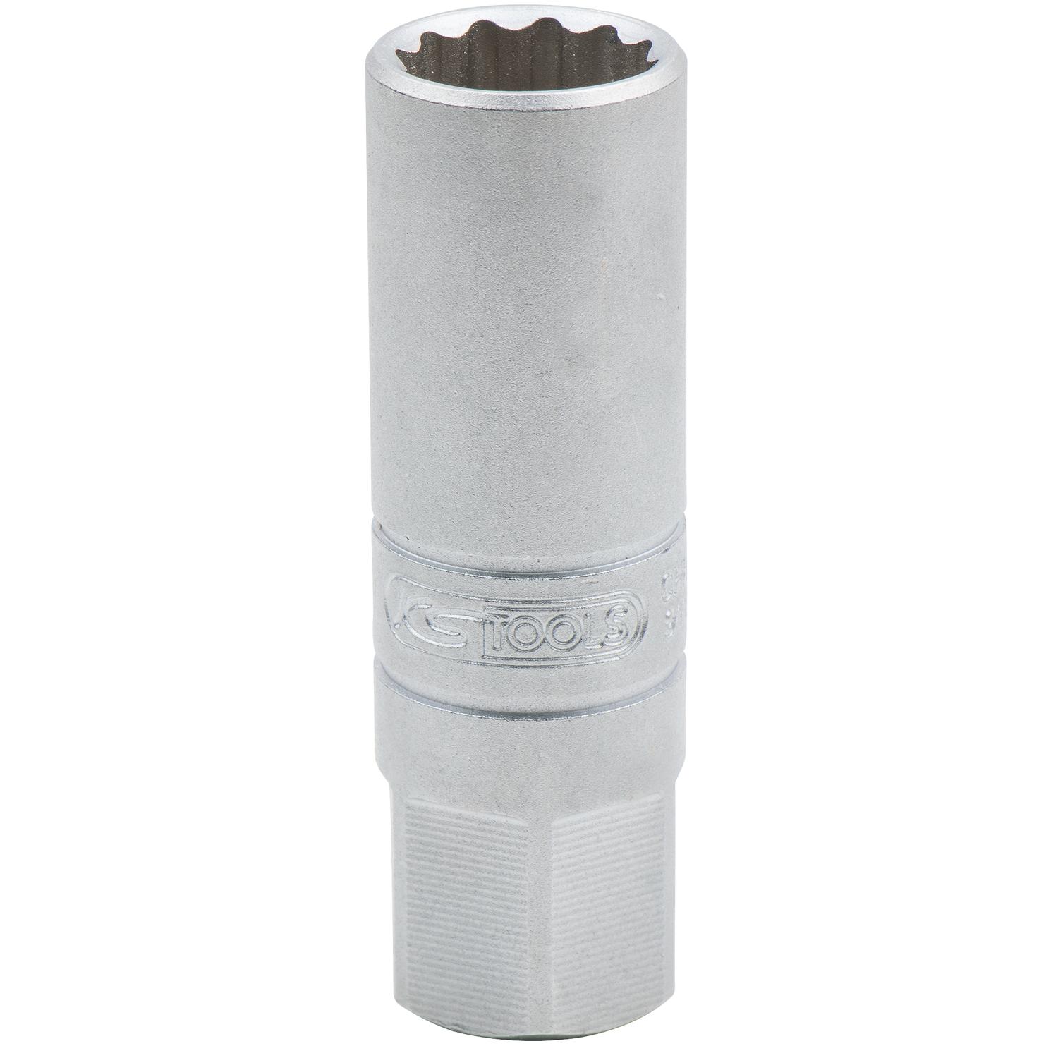 KS Tools 3/8" Spezial-Zündkerzen-Stecknuss, dünnwandig, 14mm-1 Foto Produkt Allgemein Steckschlüssel