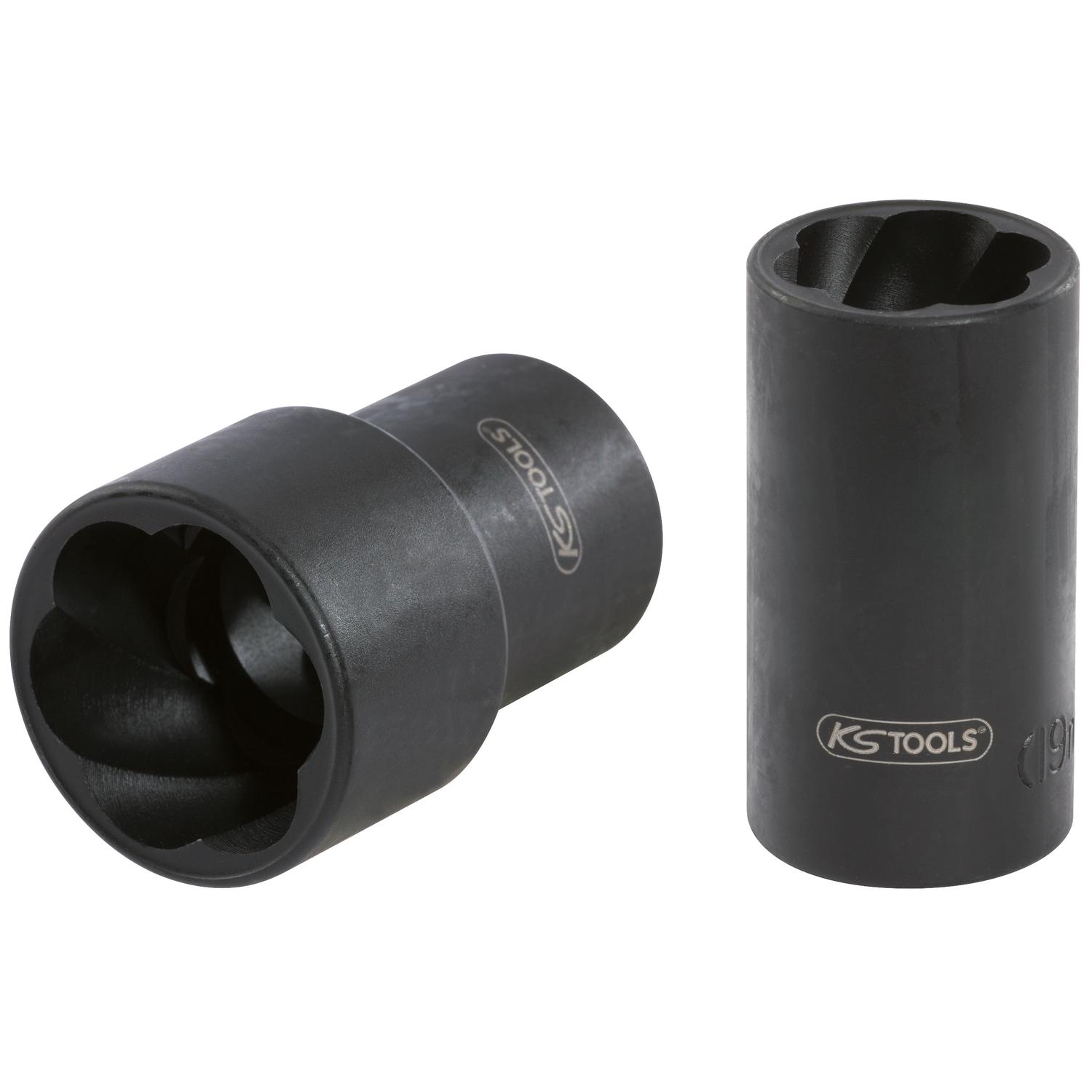 KS Tools 1/4" Spiral-Profil-Kraft-Stecknuss, 10mm-1 Foto Produkt Allgemein Steckschlüssel
