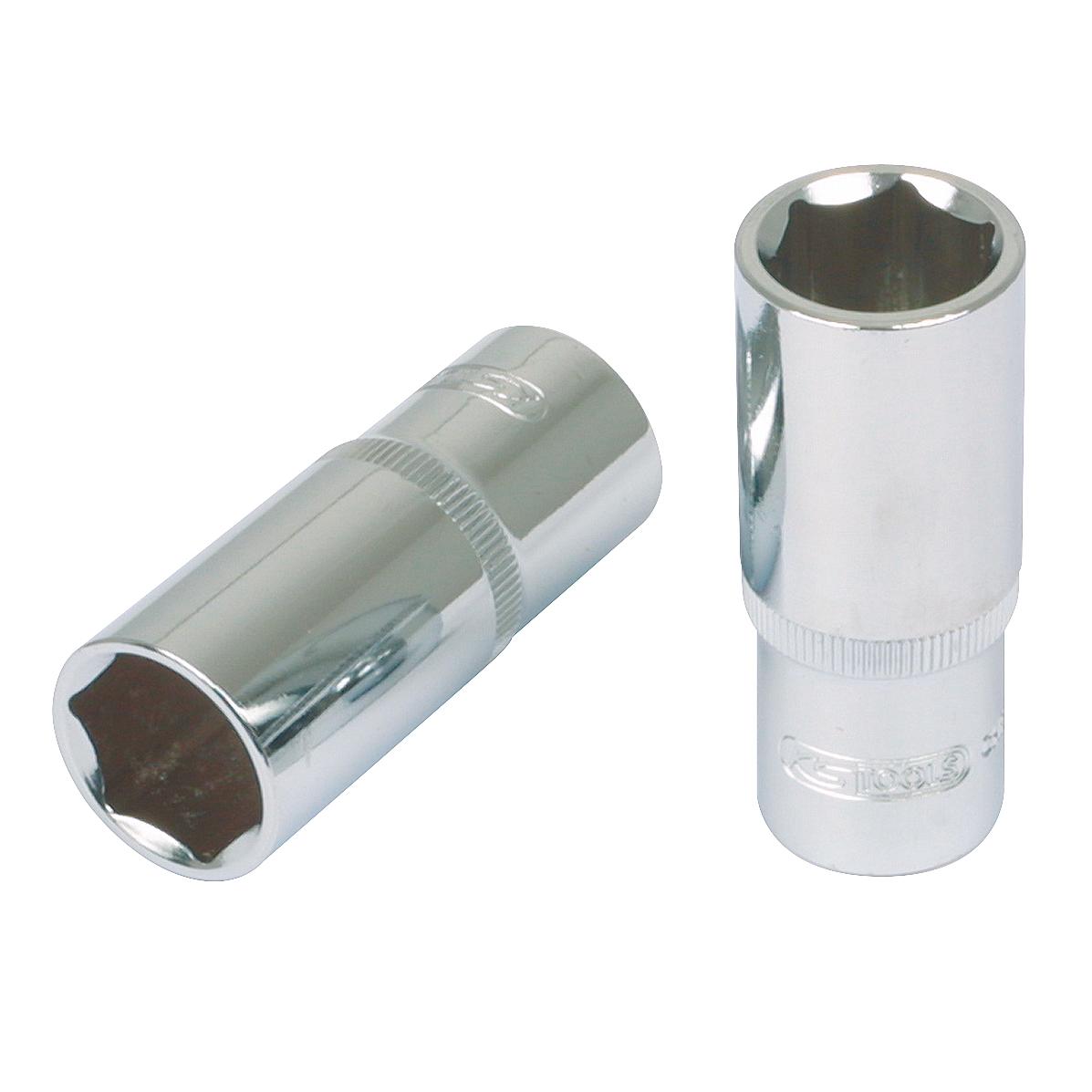 KS Tools 1/2" CHROMEplus Sechskant-Stecknuss, lang, 3/8"-1 Foto Produkt Allgemein Steckschlüssel