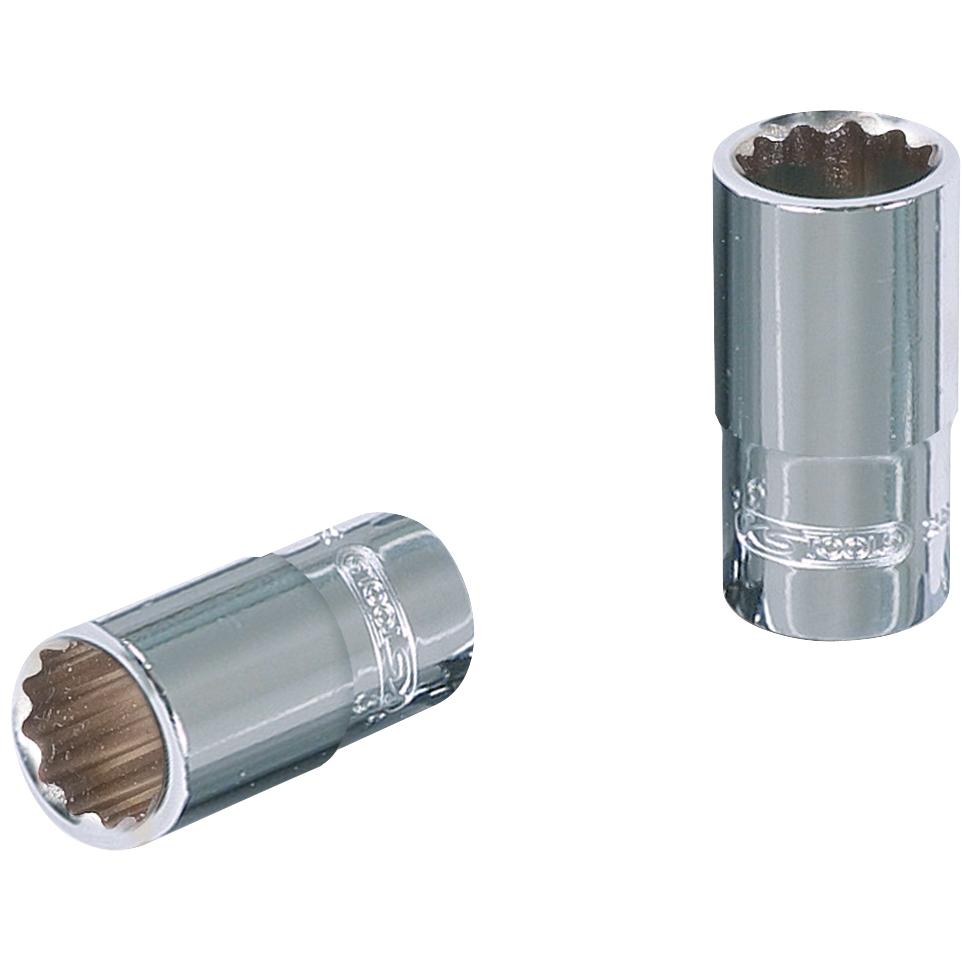 KS Tools 1/4" CHROMEplus 12-kant-Stecknuss, 9/16"-1 Foto Produkt Allgemein Steckschlüssel