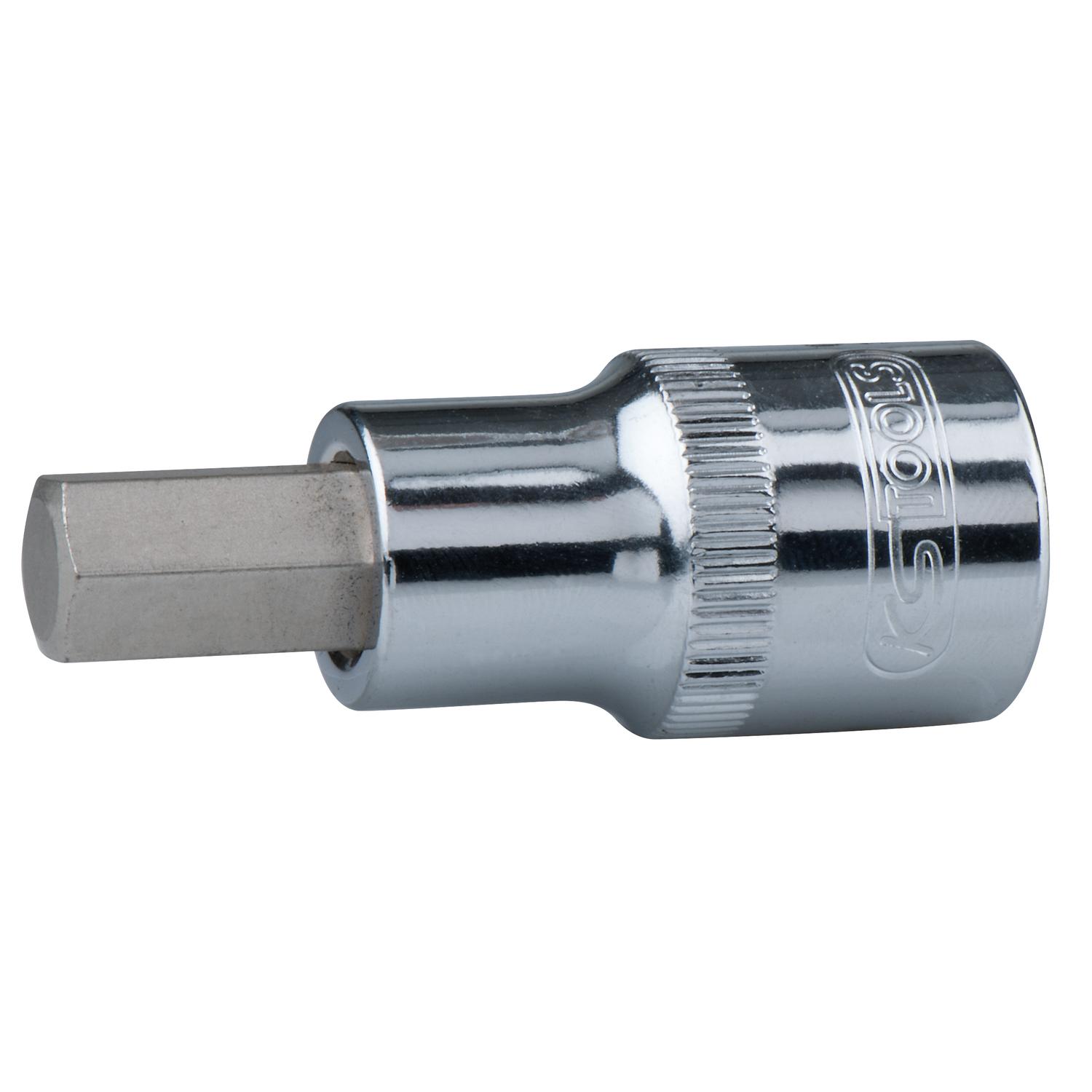 KS Tools 1/2" CHROMEplus Bit-Stecknuss Innensechskant, kurz, 17mm-1 Foto Produkt Allgemein Steckschlüssel