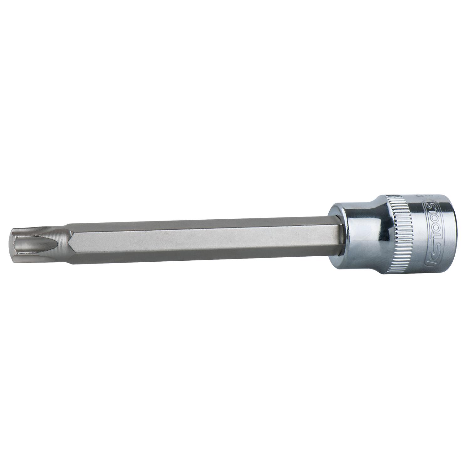 KS Tools 1/2" CHROMEplus Bit-Stecknuss Torx, lang, T25-1 Foto Produkt Allgemein Steckschlüssel