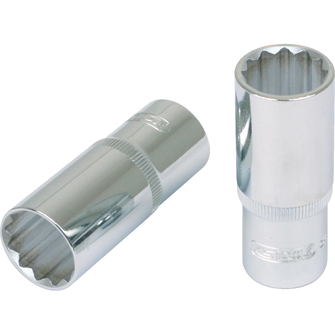 KS Tools 1/2" CHROMEplus 12kant-Stecknuss, lang, 13/16"-1 Foto Produkt Allgemein Steckschlüssel