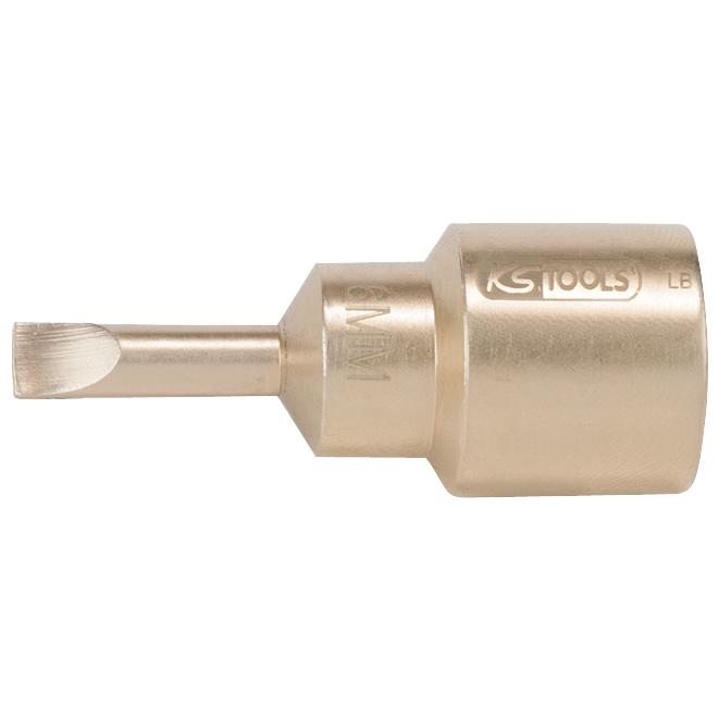KS Tools BRONZEplus Bit-Stecknuss 1/2" Schlitz 8 mm-1 Foto Produkt Allgemein Steckschlüssel