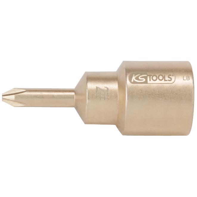 KS Tools BRONZEplus Bit-Stecknuss 1/2" PH2-1 Foto Produkt Allgemein Steckschlüssel