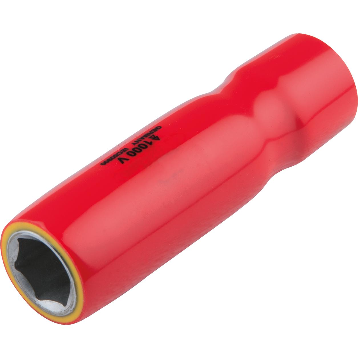 KS Tools 3/8" Stecknuss mit Schutzisolierung, lang, 13 mm-1 Foto Produkt Allgemein VDE