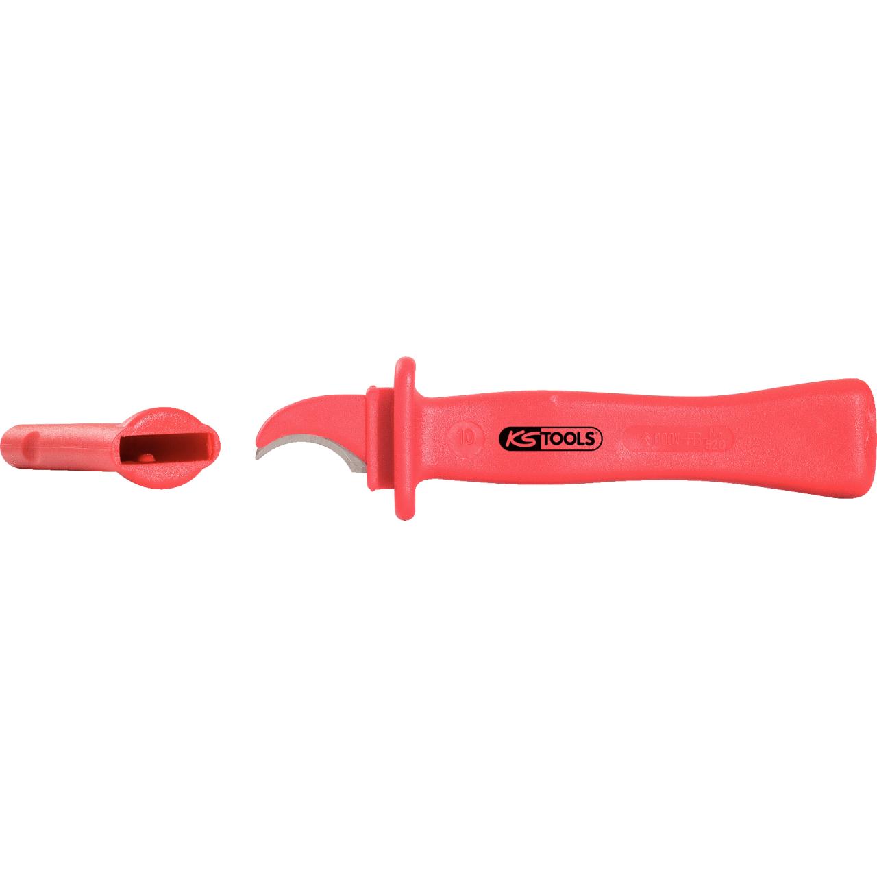 KS Tools Absetzmesser mit Schutzisolierung, 165mm-1 Foto Produkt Allgemein VDE