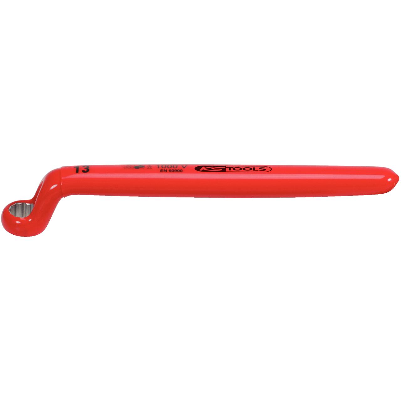 KS Tools Ringschlüssel mit Schutzisolierung, gekröpft , 6mm-1 Foto Produkt Allgemein VDE