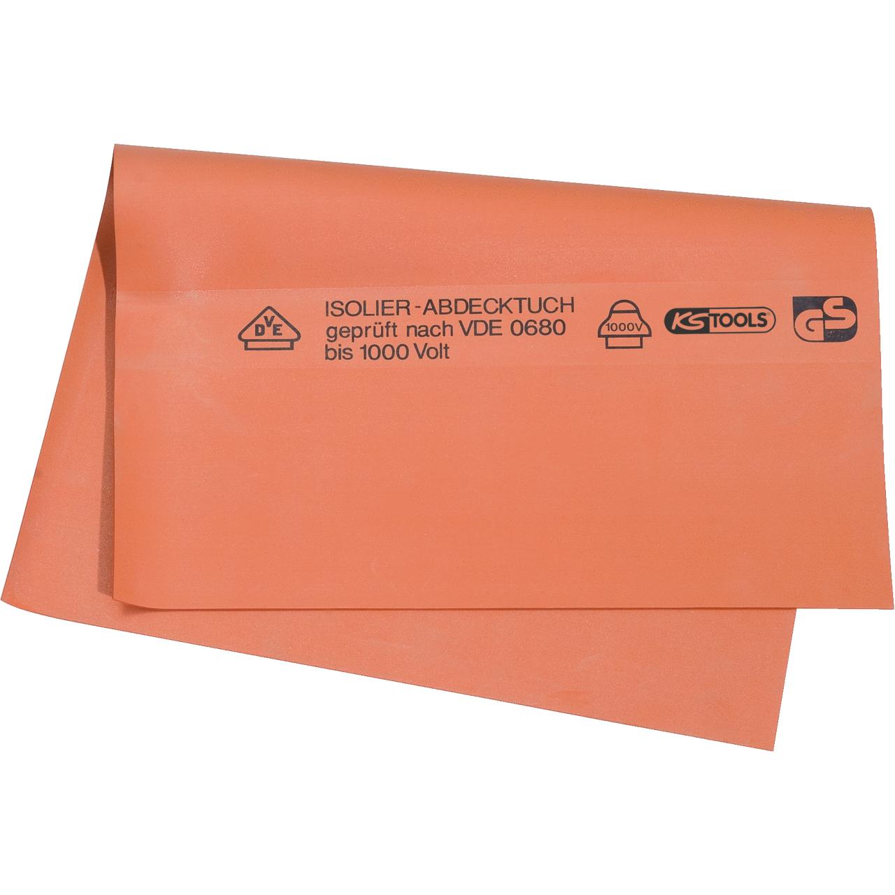 KS Tools Gummi-Abdecktuch mit Schutzisolierung, Stärke 1,6, 130mm-1 Foto Produkt Allgemein VDE