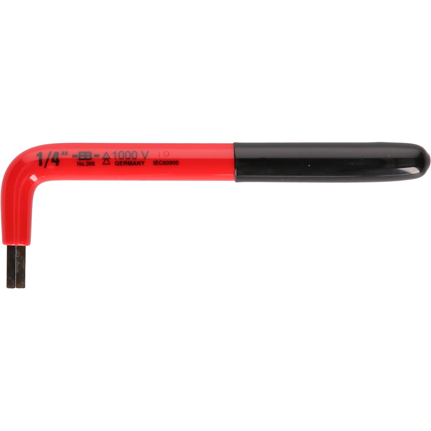KS Tools Innensechskant-Winkelstiftschlüssel mit Schutzisolierung, 7/32"-1 Foto Produkt Allgemein VDE
