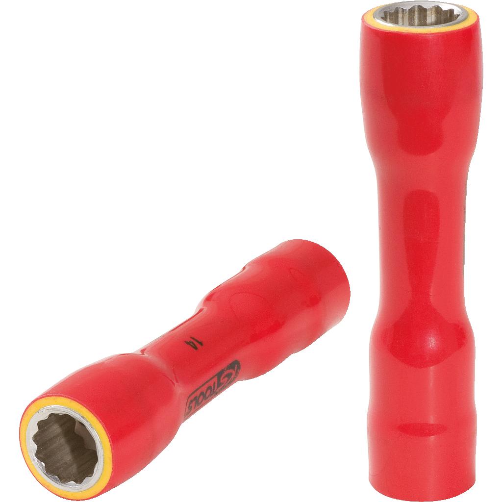 KS Tools 3/8" Stecknuss mit Schutzisolierung, XL, 17mm-1 Foto Produkt Allgemein VDE
