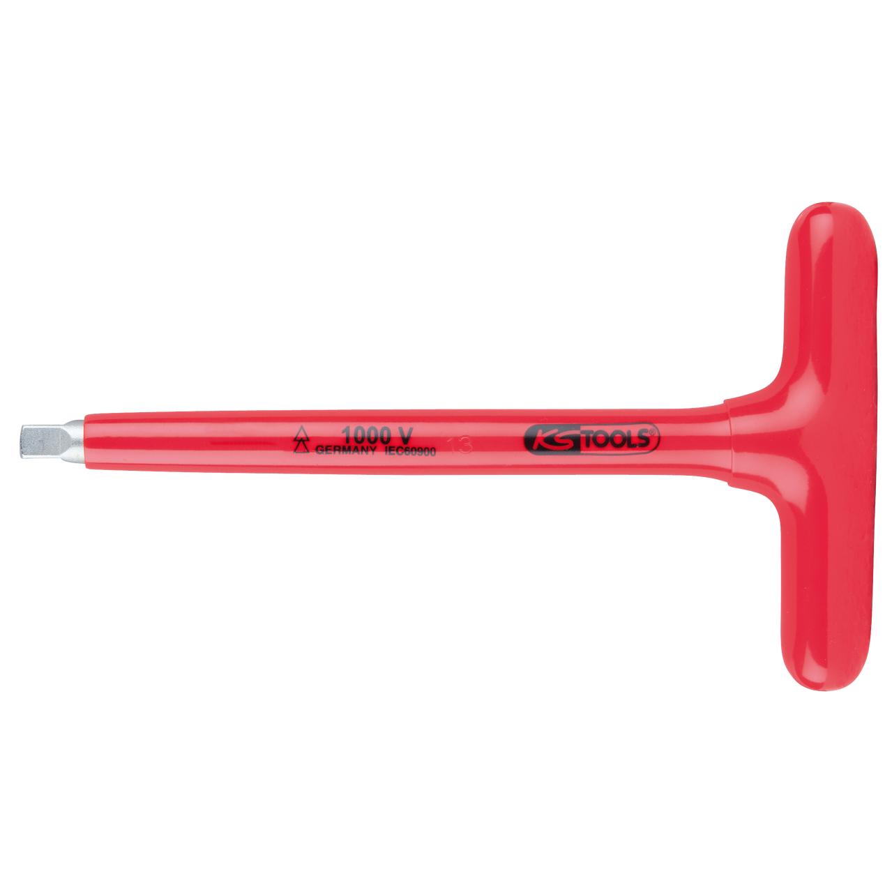 KS Tools 1/4" T-Griff-Aufsteckschlüssel mit Schutzisolierung-1 Foto Produkt Allgemein VDE