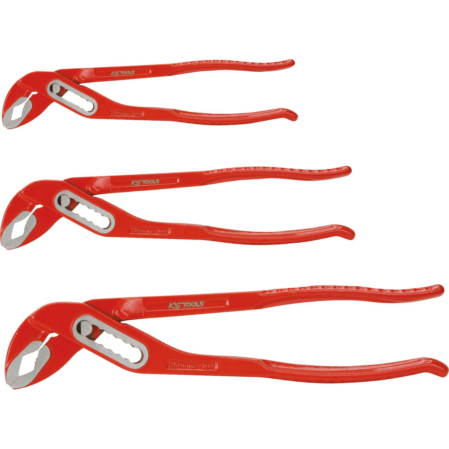KS Tools Wasserpumpenzangen-Satz, 3-tlg, 7"-12"-1 Foto Produkt Allgemein Zangen