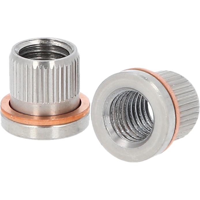 KS Tools Ersatzbuchse mit Kupferring, 10er Pack, IG M9x1,25-2 Variantenbild