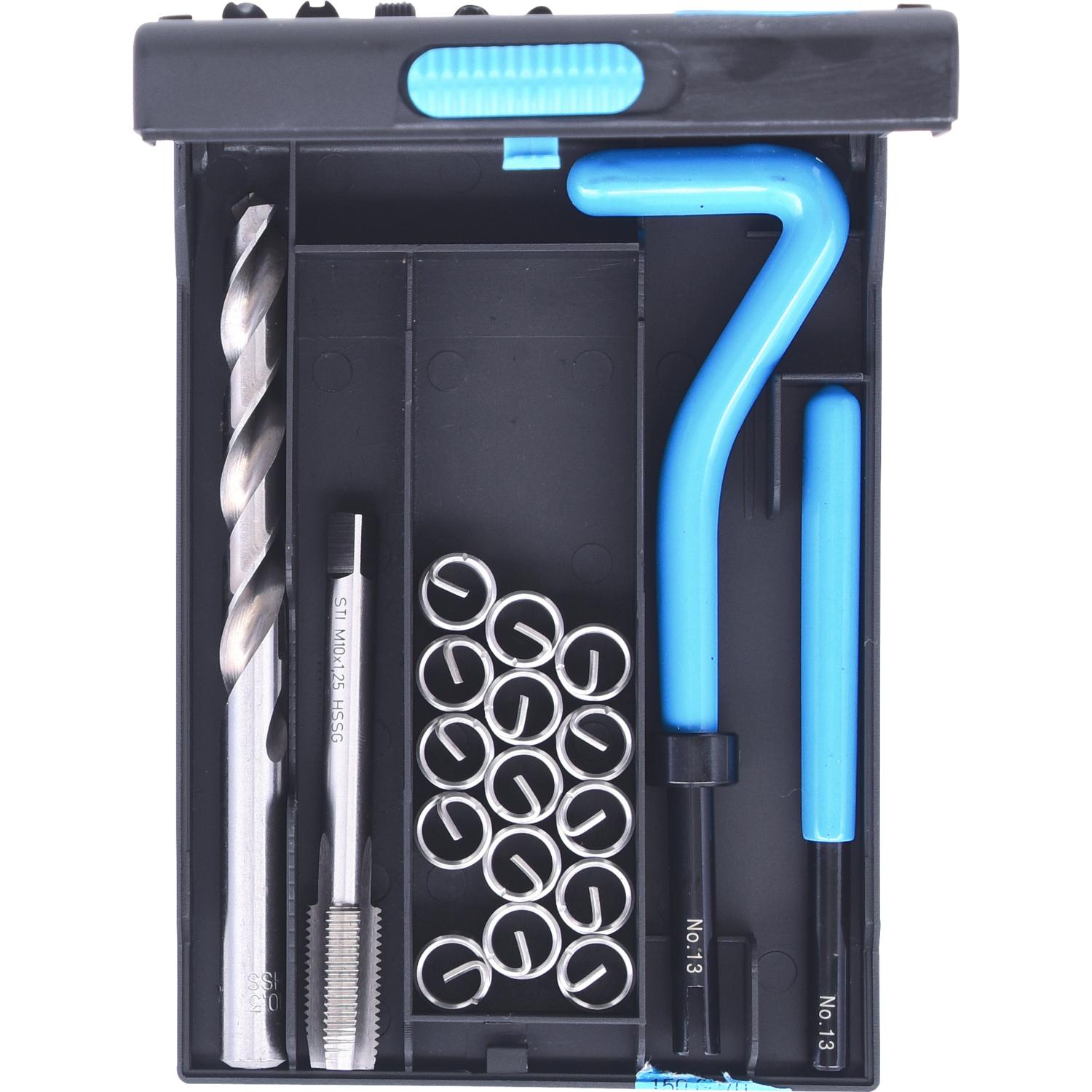 KS Tools Nirostahl Gewinde-Reparatur-Satz M10x1,25x13,8mm, 19-tlg-2 Variantenbild