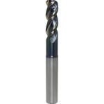 TTOOLS Milling VHM-HL-Schaftfräser für Aluminium Ø 6,00 mm, ER 0,50, 3Z, Schaft-Ø 6 mm, HA DLC-Beschichtung -1