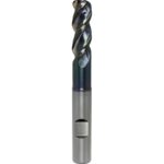 TTOOLS Milling VHM-HL-Schaftfräser für Aluminium Ø 12,00 mm, ER 2,00, 3Z, Schaft-Ø 12 mm, HB DLC-Beschichtung -1