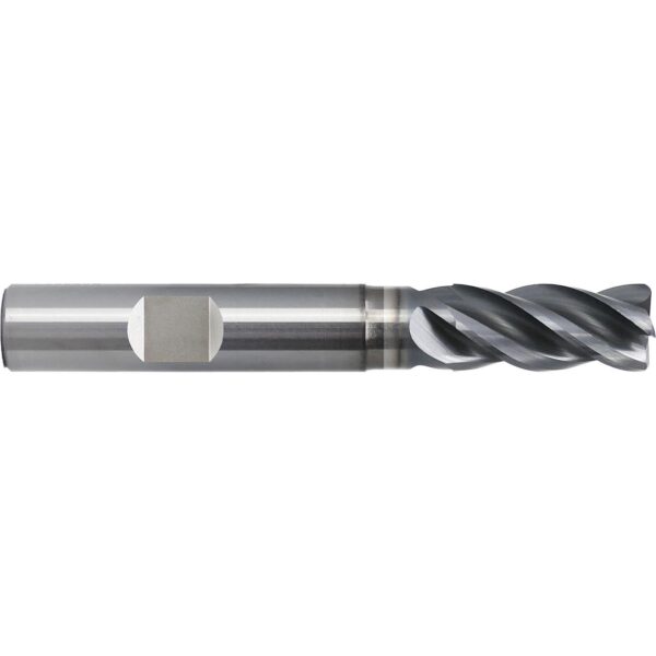 TTOOLS Milling VHM-HPC-Torusfräser INOX-Titan Ø 10,00 mm, ER 2,00, lang, 4Z, HB ALNOVA-Beschichtung -1