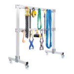 VETTER Krantechnik AnschlagmittelGarderobe AG2000KF - Fahrbare Ausführung inkl. 4 Lenkrollen -1