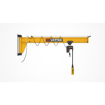 VETTER Krantechnik 1000kg, 6,0m Wandschwenkkran AW + Standard-Lagerkonsole + Elektrokettenzu -1