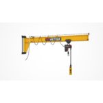 VETTER Krantechnik 125kg, 4,0m Wandschwenkkran AW + Standard-Lagerkonsole + Elektrokettenzug -2