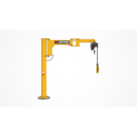 VETTER Krantechnik 250kg, 3,0m Säulenmanipulatorkran BS + Verbundanker-System + Elektrokettenzug -1