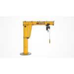 VETTER Krantechnik 250kg, 4,0m Säulenschwenkkran M + Verbundanker-System + Elektrokettenzug -1