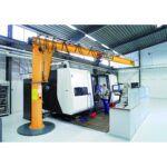 VETTER Krantechnik 250kg, 4,0m Säulenschwenkkran M + Verbundanker-System + Elektrokettenzug -3