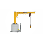 VETTER Krantechnik 500kg, 3,0m, 270°, Mobiler Schwenkkran MOB12-AS5-3,0 + Elektrokettenzug -2