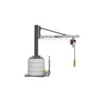VETTER Krantechnik 250kg, 3,9m, 270°, Mobiler Schwenkkran MOB12-US2,5-3,9 + Elektrokettenzug -2