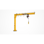 VETTER Krantechnik 125kg, 5,0m Säulenschwenkkran PR + Verbundanker-System + Elektrokettenzug -2