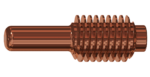 Elmag Elektroden kurz für 45-125A zu Brenner PB-M/PB-A 125 (5 Stk./Pkg.) -3
