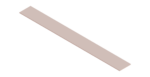 Elmag Anschlagschiene aus Edelstahl L=400mm (5 Stk./Pkg.) -3