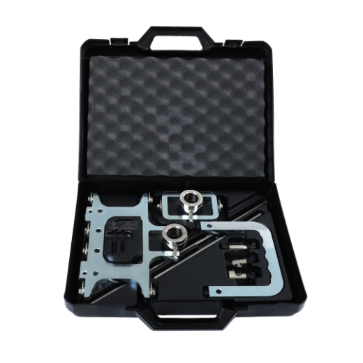 Elmag Zirkelset 'Bevel Tool' mit Spezial-Führungswagen für gerade & schräge Phasenschnitte -1