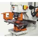 Elmag Hydraulische Profilstahlschere und Lochstanze SPS 100S-D -5
