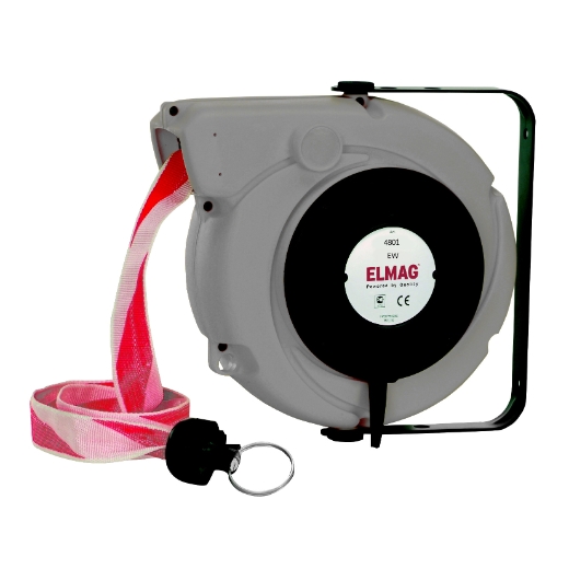 Elmag Autom. Aufroller mit Absperrband -1