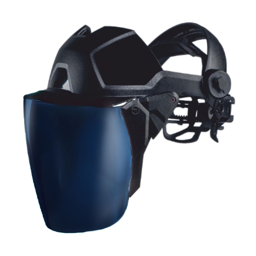 Elmag Laserschutz-Gesichtsvisier FS1 - blau/schwarz -1 Elmag Laserschutz-Gesichtsvisier FS1 - blau/schwarz -1