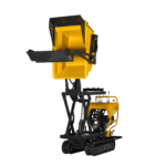 Lumag Benzin-Raupendumper VH500N-PROGX HTS HighTip+Schaufel-2