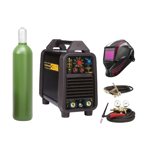 Elmag Profi WIG-DC-Schweißinverter 'PFC' CEBORA WIN TIG 'DC' 180 M Plug & Play-SET -1