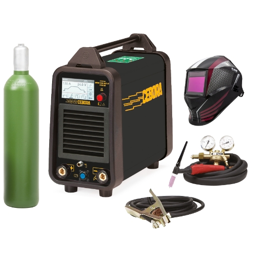 Elmag Profi WIG-AC-DC-Schweißinverter 'PFC' WIN TIG 'AC-DC' 180 M - Plug & Play-SET -1