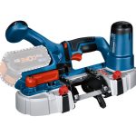 Akku-Bandsäge Bosch GCB 18V-63, 63,5 mm Schnitttiefe.
