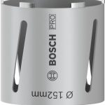 Bosch PRO Kernbohrer trocken 152 mm für Mauerwerksbohrungen.