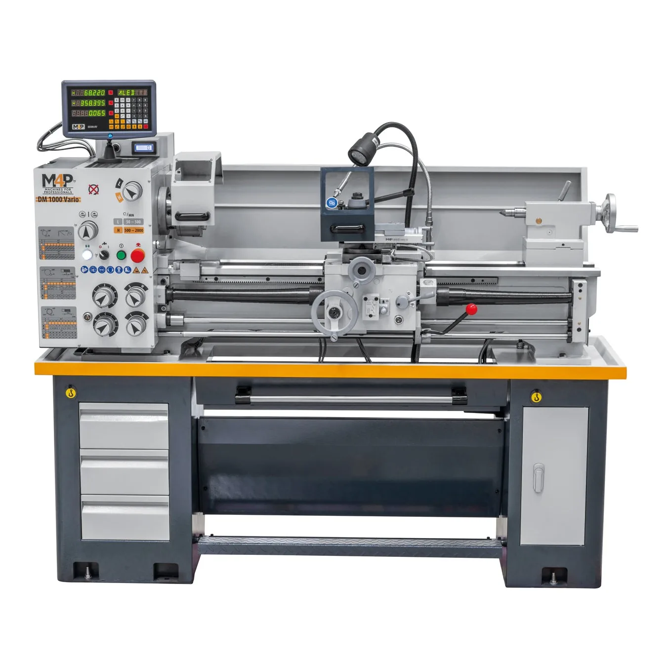 Leit- und Zugspindeldrehmaschine DM 1000 Vario – M4P by Bernardo -4